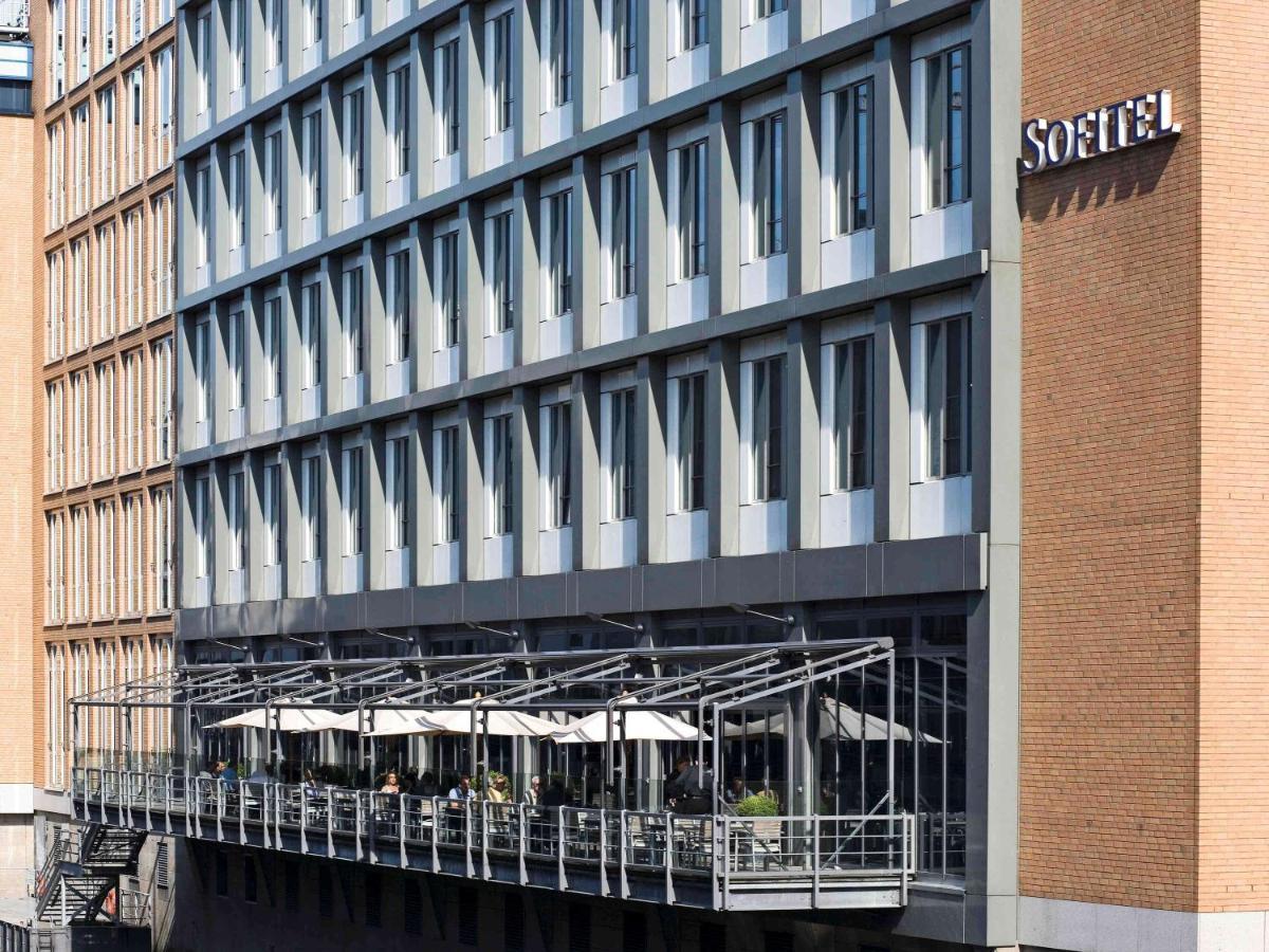 Sofitel Hamburg Alter Wall Exterior photo The hotel's facade