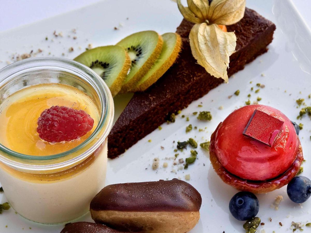 Sofitel Hamburg Alter Wall Exterior photo A selection of desserts